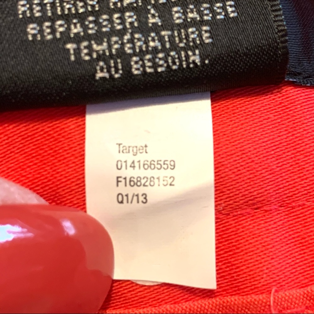 NWT Mossimo Red‎ Stretch Bermuda Walking Shorts 6 - Picture 14 of 14